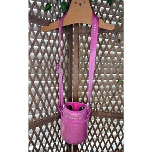 Hydrojug Pink Glitter Mini Water Jug